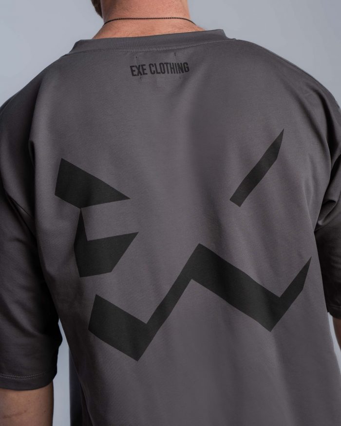 EXE CLOTHING сива тениска